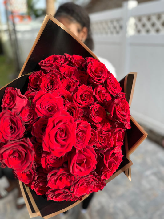 50 Red Roses